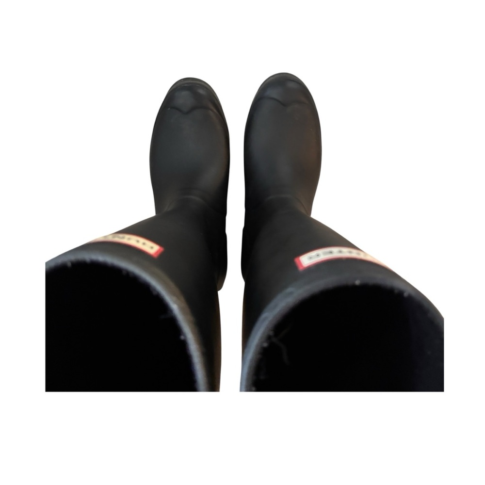 Hunter Classic Black Rain Boots - Picture 6 of 9
